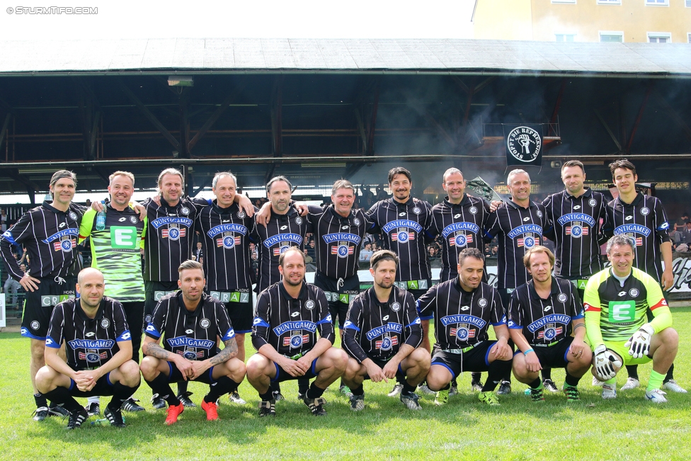 Gruabn Initiative Legendentag
Gruabn Initiative Legendentag, Stadion Gruabn Graz, 01.05.2017.

Foto zeigt die Legenden-Mannschaft
