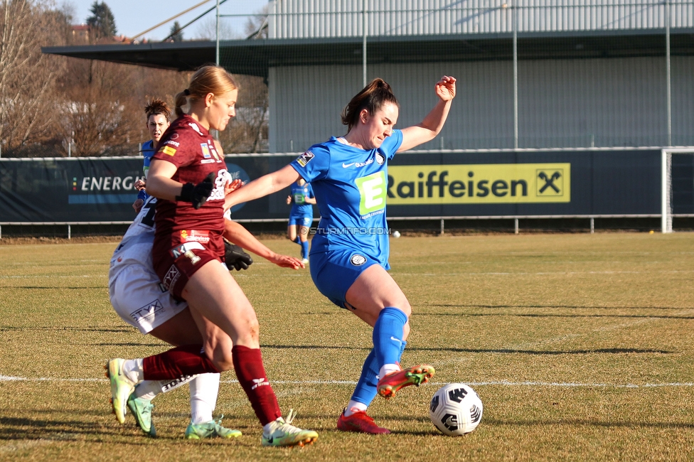 Sturm Graz - Neulengbach
OEFB Frauen Cup, SK Sturm Graz - USV Neulengbach, Trainingszentrum Messendorf Graz, 12.03.2023. 

Foto zeigt Linda Mittermair (Sturm Damen)
