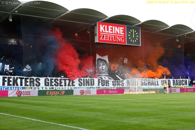 Schlüsselwörter: Pyrotechnik Spruchband Choreografie