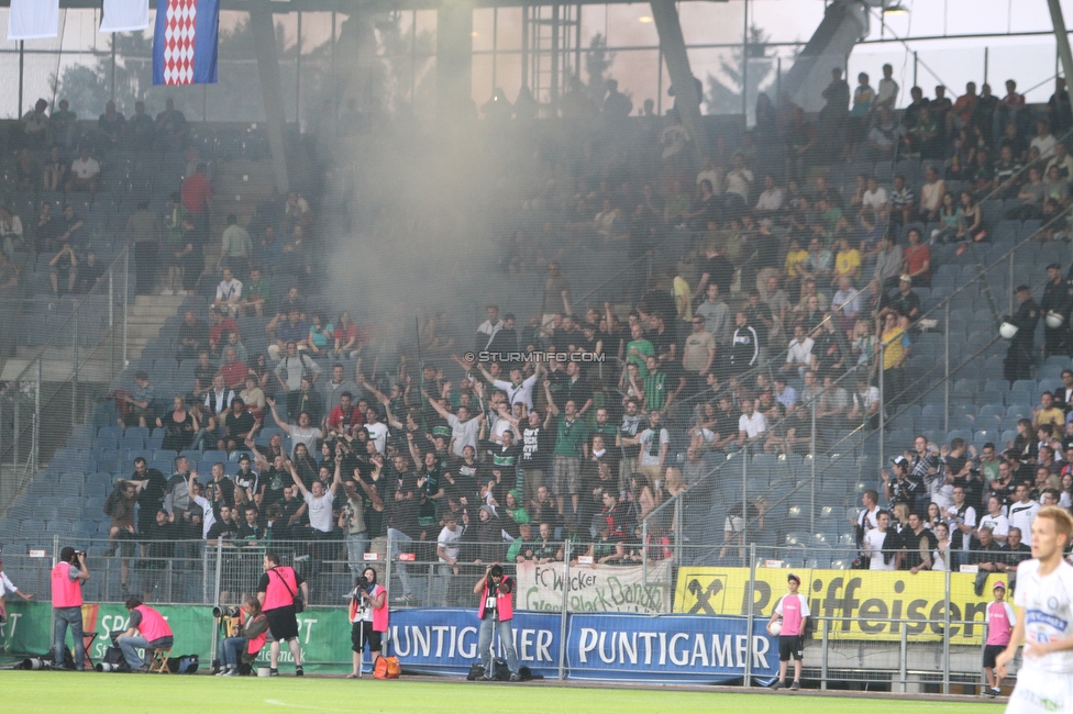 Sturm Graz - Innsbruck
Oesterreichische Fussball Bundesliga, 36. Runde, SK Sturm Graz - FC Wacker Innsbruck, Stadion Liebenau, 25.5.2011. 

Foto zeigt
