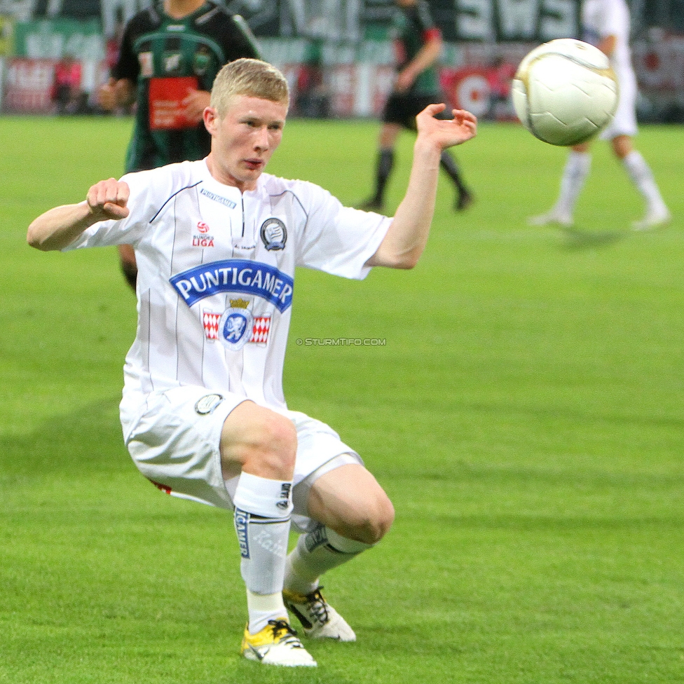 Sturm Graz - Innsbruck
Oesterreichische Fussball Bundesliga, 36. Runde, SK Sturm Graz - FC Wacker Innsbruck, Stadion Liebenau, 25.5.2011. 

Foto zeigt Florian Kainz (Sturm)
