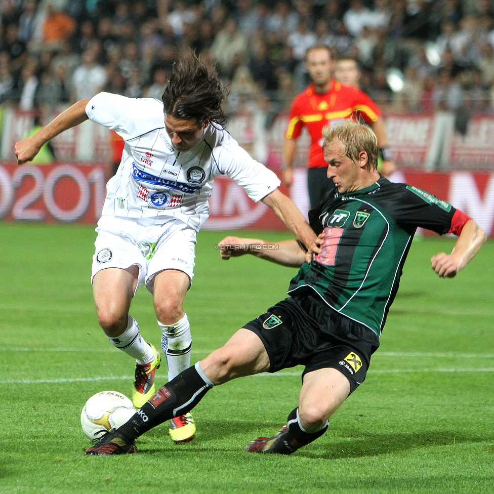 Sturm Graz - Innsbruck
Oesterreichische Fussball Bundesliga, 36. Runde, SK Sturm Graz - FC Wacker Innsbruck, Stadion Liebenau, 25.5.2011. 

Foto zeigt Imre Szabics (Sturm)
