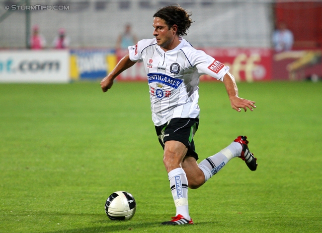 Admira - Sturm Graz
Oesterreichische Fussball Bundesliga, 7. Runde,  FC Admira - SK Sturm Graz, Stadion Suedstadt, 10.9.2011. 

Foto zeigt Imre Szabics (Sturm)
