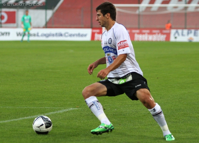 Admira - Sturm Graz
Oesterreichische Fussball Bundesliga, 7. Runde,  FC Admira - SK Sturm Graz, Stadion Suedstadt, 10.9.2011. 

Foto zeigt Giorgi Popkhadze (Sturm)
