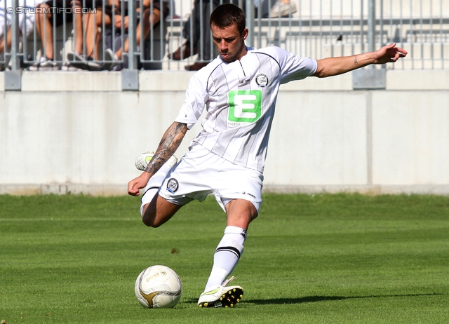 Sturm Amateure - Voecklamarkt
Regionalliga Mitte, 6. Runde,  Sturm Graz Amateure - UVB Voecklamarkt, Trainingszentrum Messendorf, 11.9.2011. 

Foto zeigt Philipp Huetter (Sturm Amateure)
