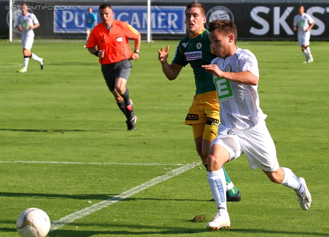 Sturm Amateure - Voecklamarkt
Regionalliga Mitte, 6. Runde,  Sturm Graz Amateure - UVB Voecklamarkt, Trainingszentrum Messendorf, 11.9.2011. 

Foto zeigt David Schloffer (Sturm Amateure)
