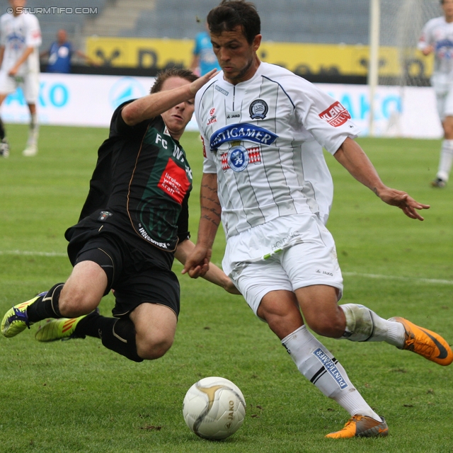 Sturm Graz - Innsbruck
Oesterreichische Fussball Bundesliga, 8. Runde,  SK Sturm Graz - FC Wacker Innsbruck, Stadion Liebenau Graz, 18.9.2011. 

Foto zeigt Haris Bukva (Sturm)
