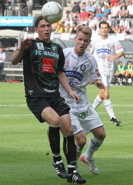 Sturm Graz - Innsbruck
Oesterreichische Fussball Bundesliga, 8. Runde,  SK Sturm Graz - FC Wacker Innsbruck, Stadion Liebenau Graz, 18.9.2011. 

Foto zeigt Dominic Puercher (Sturm)
