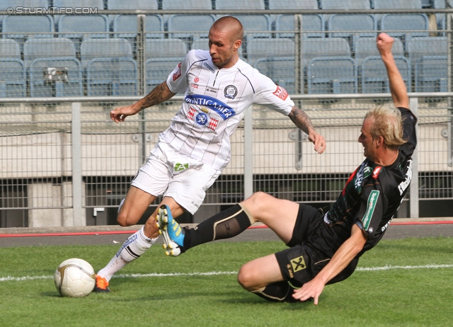 Sturm Graz - Innsbruck
Oesterreichische Fussball Bundesliga, 8. Runde,  SK Sturm Graz - FC Wacker Innsbruck, Stadion Liebenau Graz, 18.9.2011. 

Foto zeigt Patrick Wolf (Sturm)
