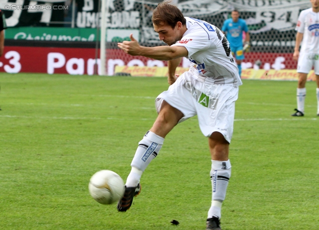 Sturm Graz - Innsbruck
Oesterreichische Fussball Bundesliga, 8. Runde,  SK Sturm Graz - FC Wacker Innsbruck, Stadion Liebenau Graz, 18.9.2011. 

Foto zeigt Marvin Weinberger (Sturm)
