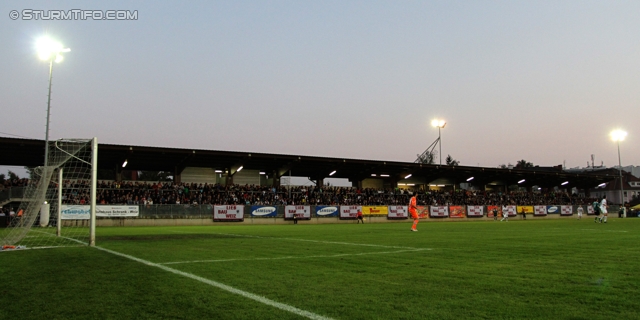 Weiz - Sturm Graz
OEFB Cup, 2. Runde,  SC Weiz - SK Sturm Graz, Stadion Weiz, 21.9.2011. 

Foto zeigt eine Innenansicht im Stadion Weiz
