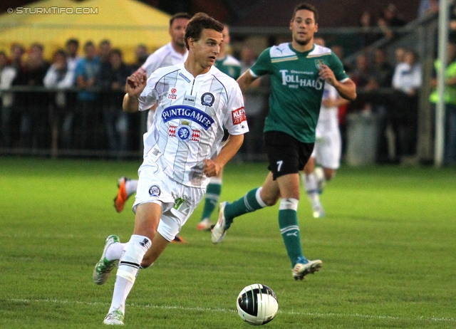 Weiz - Sturm Graz
OEFB Cup, 2. Runde,  SC Weiz - SK Sturm Graz, Stadion Weiz, 21.9.2011. 

Foto zeigt Florian Neuhold (Sturm)
