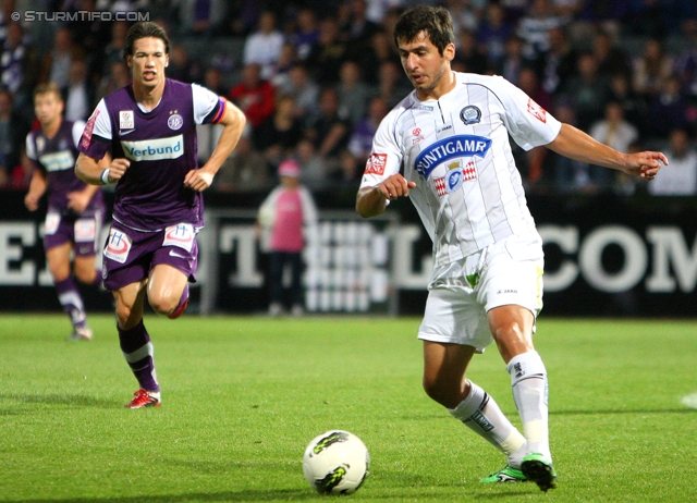 Austria Wien - Sturm Graz
Oesterreichische Fussball Bundesliga, 9. Runde,  FK Austria Wien - SK Sturm Graz, Franz-Horr-Stadion, 24.9.2011. 

Foto zeigt Giorgi Popkhadze (Sturm)
