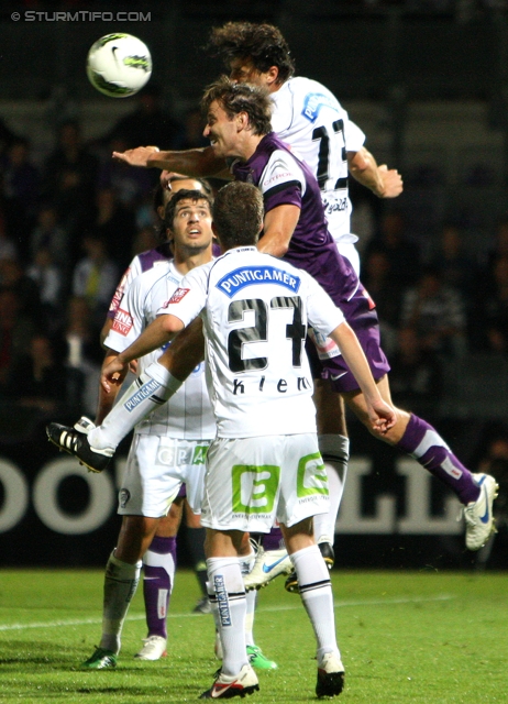 Austria Wien - Sturm Graz
Oesterreichische Fussball Bundesliga, 9. Runde,  FK Austria Wien - SK Sturm Graz, Franz-Horr-Stadion, 24.9.2011. 

Foto zeigt Christian Klem (Sturm)
