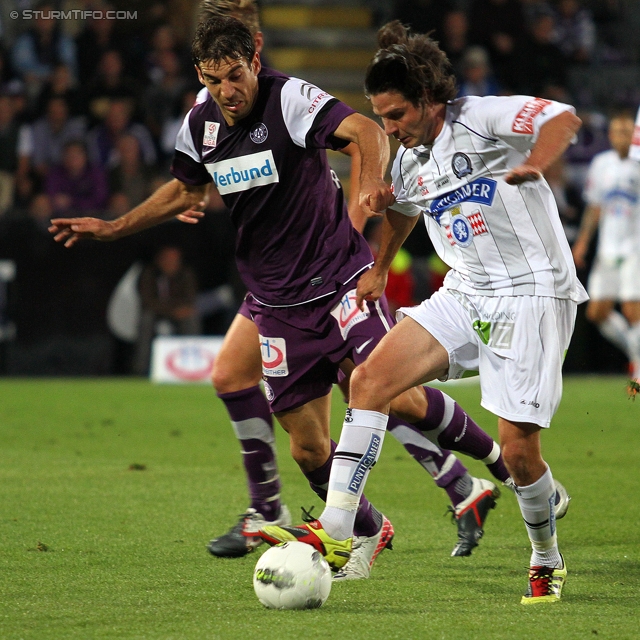 Austria Wien - Sturm Graz
Oesterreichische Fussball Bundesliga, 9. Runde,  FK Austria Wien - SK Sturm Graz, Franz-Horr-Stadion, 24.9.2011. 

Foto zeigt Imre Szabics (Sturm)
