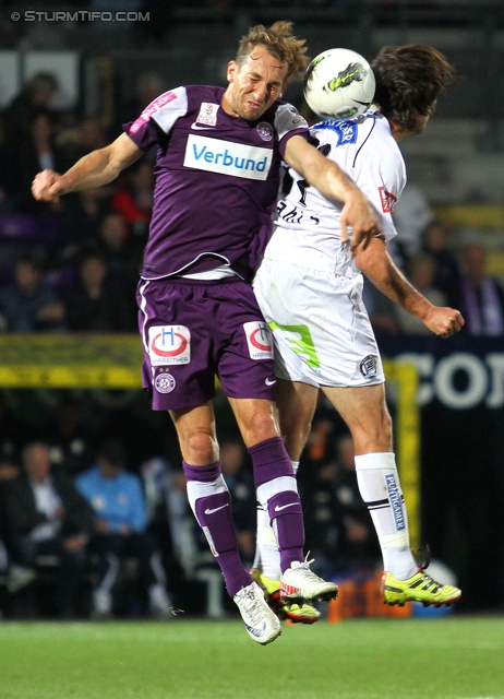 Austria Wien - Sturm Graz
Oesterreichische Fussball Bundesliga, 9. Runde,  FK Austria Wien - SK Sturm Graz, Franz-Horr-Stadion, 24.9.2011. 

Foto zeigt Imre Szabics (Sturm)
