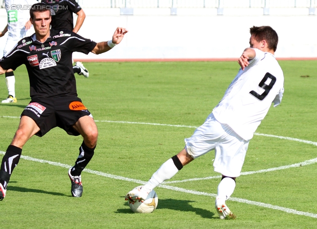 Sturm Amateure - Gratkorn
Regionalliga Mitte, 8. Runde,  Sturm Graz Amateure - FC Gratkorn, Trainingszentrum Messendorf, 25.9.2011. 

Foto zeigt David Schloffer (Sturm Amateure)
