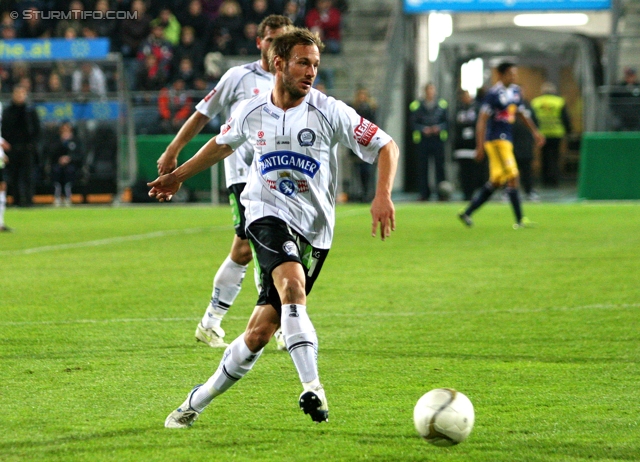 Sturm Graz - RB Salzburg
Oesterreichische Fussball Bundesliga, 12. Runde,  SK Sturm Graz - RB Salzburg, Stadion Liebenau Graz, 23.10.2011. 

Foto zeigt Martin Ehrenreich (Sturm)
