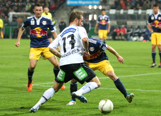 Sturm Graz - RB Salzburg
Oesterreichische Fussball Bundesliga, 12. Runde,  SK Sturm Graz - RB Salzburg, Stadion Liebenau Graz, 23.10.2011. 

Foto zeigt Martin Ehrenreich (Sturm)
