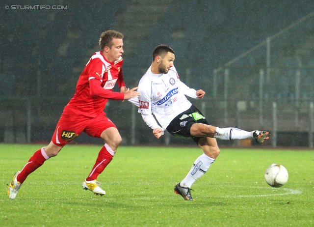 Sturm Graz - Admira
OEFB Cup, Achtelfinale,  SK Sturm Graz -  FC Admira, Stadion Liebenau Graz, 26.10.2011. 

Foto zeigt Darko Bodul (Sturm)
