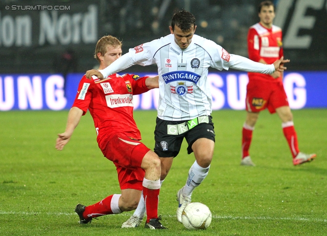 Sturm Graz - Admira
OEFB Cup, Achtelfinale,  SK Sturm Graz -  FC Admira, Stadion Liebenau Graz, 26.10.2011. 

Foto zeigt Haris Bukva (Sturm)
