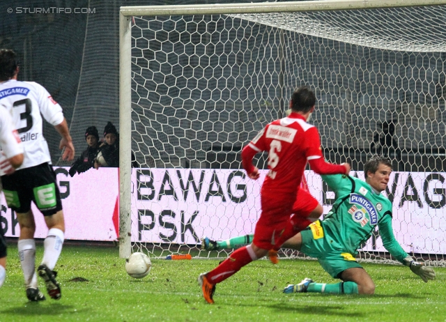 Sturm Graz - Admira
OEFB Cup, Achtelfinale,  SK Sturm Graz -  FC Admira, Stadion Liebenau Graz, 26.10.2011. 

Foto zeigt Alexander Schachner (Sturm)
