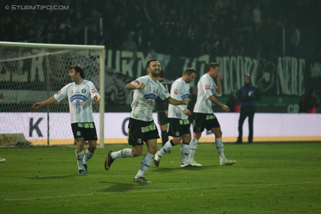 Sturm Graz - Kapfenberg
Oesterreichische Fussball Bundesliga, 14. Runde,  SK Sturm Graz - Kapfenberger SV, Stadion Liebenau Graz, 6.11.2011. 

Foto zeigt Darko Bodul (Sturm)
