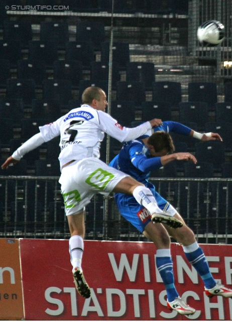 Wr. Neustadt - Sturm Graz
Oesterreichische Fussball Bundesliga, 15. Runde,  SC Wiener Neustadt - SK Sturm Graz, Stadion Wiener Neustadt, 19.11.2011. 

Foto zeigt Ferdinand Feldhofer (Sturm) 
