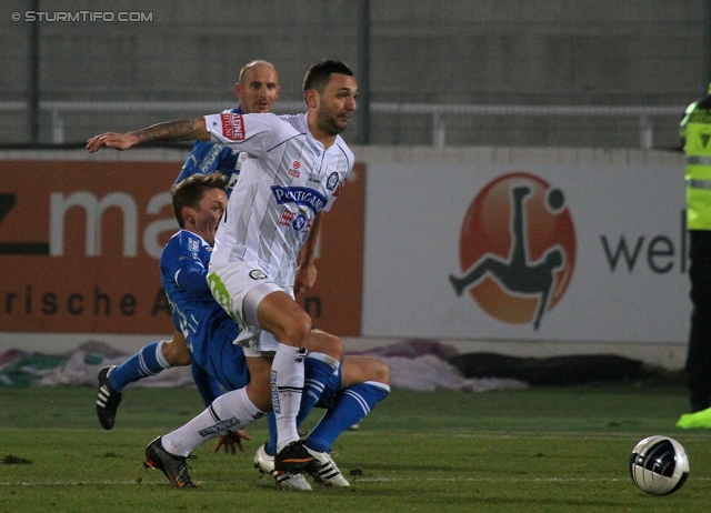 Wr. Neustadt - Sturm Graz
Oesterreichische Fussball Bundesliga, 15. Runde,  SC Wiener Neustadt - SK Sturm Graz, Stadion Wiener Neustadt, 19.11.2011. 

Foto zeigt Darko Bodul (Sturm)
