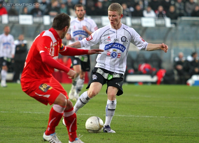 Sturm Graz - Admira
Oesterreichische Fussball Bundesliga, 16. Runde,  SK Sturm Graz - FC Admira, Stadion Liebenau Graz, 27.11.2011. 

Foto zeigt Florian Kainz (Sturm)
