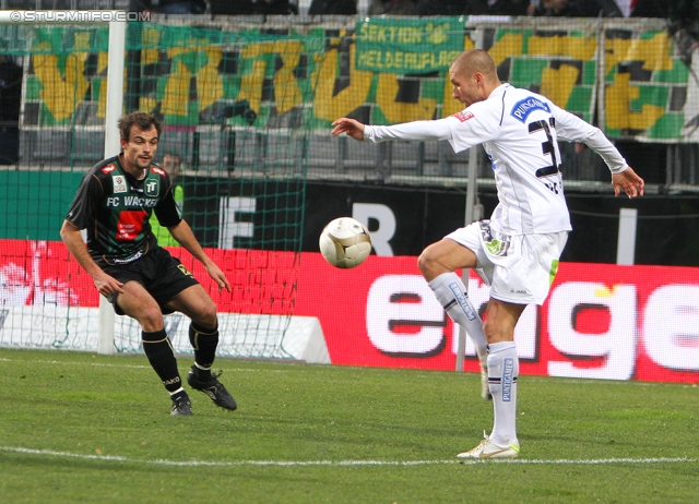 Innsbruck - Sturm Graz
Oesterreichische Fussball Bundesliga, 17. Runde, FC Wacker Innsbruck - SK Sturm Graz, Tivoli Neu Innsbruck, 4.12.2011. 

Foto zeigt Patrick Wolf (Sturm)
