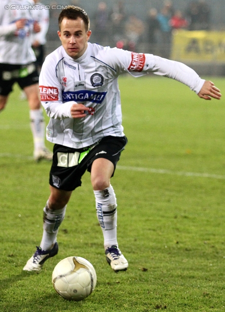 Sturm Graz - Austria Wien
Oesterreichische Fussball Bundesliga, 18. Runde, SK Sturm Graz - FK Austria Wien, Stadion Liebenau Graz, 10.12.2011. 

Foto zeigt Christian Klem (Sturm)
