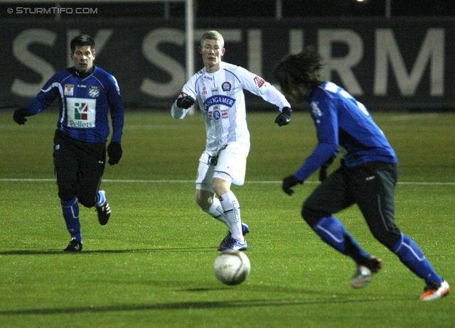 Sturm - WAC
Oesterreichische Fussball Bundesliga, Testspiel, SK Sturm Graz - WAC/St. Andrae, Trainingszentrum Messendorf, 18.1.2012. 

Foto zeigt Florian Kainz (Sturm)
