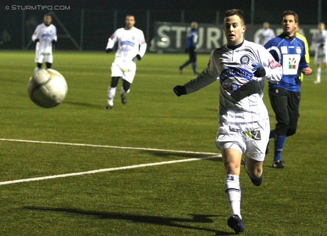 Sturm - WAC
Oesterreichische Fussball Bundesliga, Testspiel, SK Sturm Graz - WAC/St. Andrae, Trainingszentrum Messendorf, 18.1.2012. 

Foto zeigt Christian Klem (Sturm)
