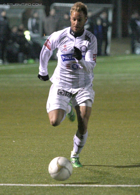 Sturm - WAC
Oesterreichische Fussball Bundesliga, Testspiel, SK Sturm Graz - WAC/St. Andrae, Trainingszentrum Messendorf, 18.1.2012. 

Foto zeigt Martin Ehrenreich (Sturm)
