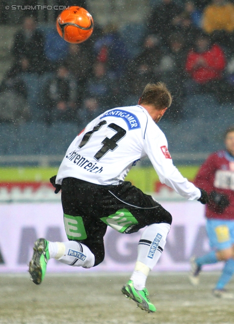 Sturm Graz - Mattersburg
Oesterreichische Fussball Bundesliga, 20. Runde,  SK Sturm Graz - SV Mattersburg, Stadion Liebenau Graz, 11.02.2012. 

Foto zeigt Martin Ehrenreich (Sturm)
