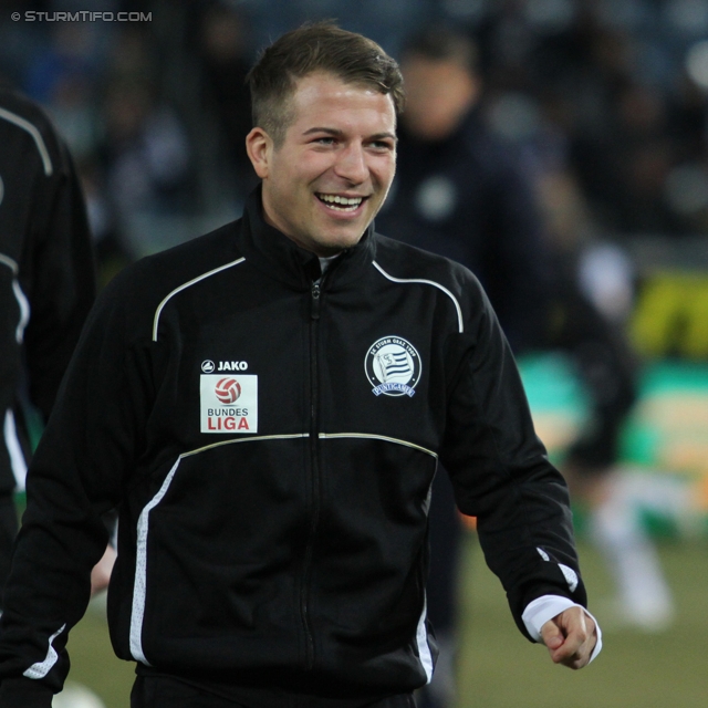 Sturm Graz - Rapid
Oesterreichische Fussball Bundesliga, 22. Runde, SK Sturm Graz - SK Rapid Wien, Stadion Liebenau Graz, 25.02.2012. 

Foto zeigt Christoph Kroepfl (Sturm)
