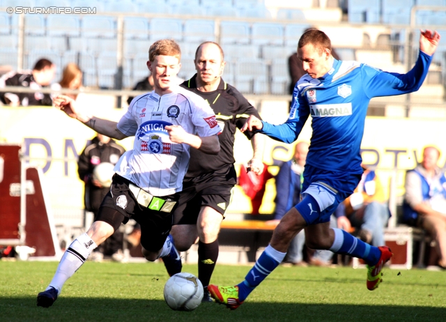 Sturm Graz - Wr. Neustadt
Oesterreichische Fussball Bundesliga, 24. Runde, SK Sturm Graz - SC Wiener Neustadt, Stadion Liebenau Graz, 10.3.2012. 

Foto zeigt Florian Kainz (Sturm)
