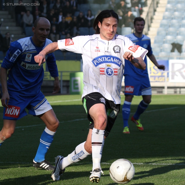 Sturm Graz - Wr. Neustadt
Oesterreichische Fussball Bundesliga, 24. Runde, SK Sturm Graz - SC Wiener Neustadt, Stadion Liebenau Graz, 10.3.2012. 

Foto zeigt Imre Szabics (Sturm)
