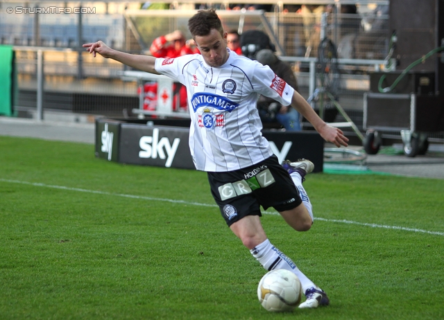 Sturm Graz - Wr. Neustadt
Oesterreichische Fussball Bundesliga, 24. Runde, SK Sturm Graz - SC Wiener Neustadt, Stadion Liebenau Graz, 10.3.2012. 

Foto zeigt Christian Klem (Sturm)
