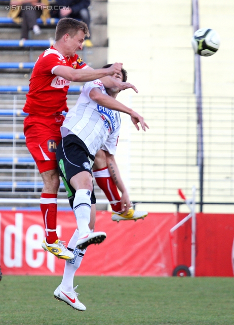 Admira - Sturm Graz
Oesterreichische Fussball Bundesliga, 25. Runde, FC Admira - SK Sturm Graz, Stadion Suedstadt Maria Enzersdorf, 18.3.2012. 

Foto zeigt Srdjan Pavlov (Sturm)
