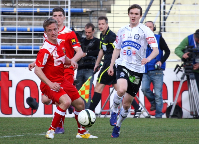 Admira - Sturm Graz
Oesterreichische Fussball Bundesliga, 25. Runde, FC Admira - SK Sturm Graz, Stadion Suedstadt Maria Enzersdorf, 18.3.2012. 

Foto zeigt Andreas Hoelzl (Sturm)
