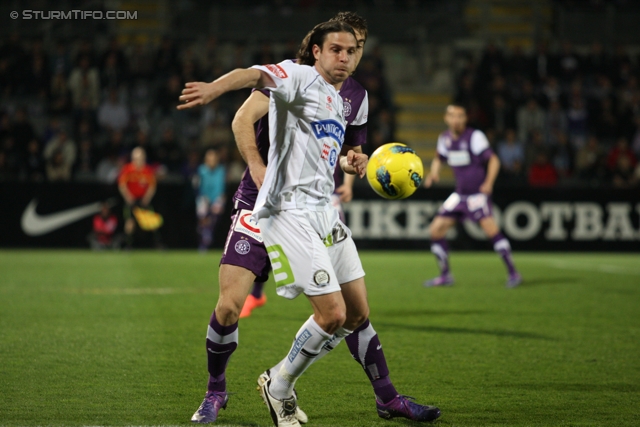 Austria Wien - Sturm Graz
Oesterreichische Fussball Bundesliga, 27. Runde,  FK Austira Wien - SK Sturm Graz, Franz-Horr-Stadion Wien, 24.03.2012. 

Foto zeigt Imre Szabics (Sturm)
