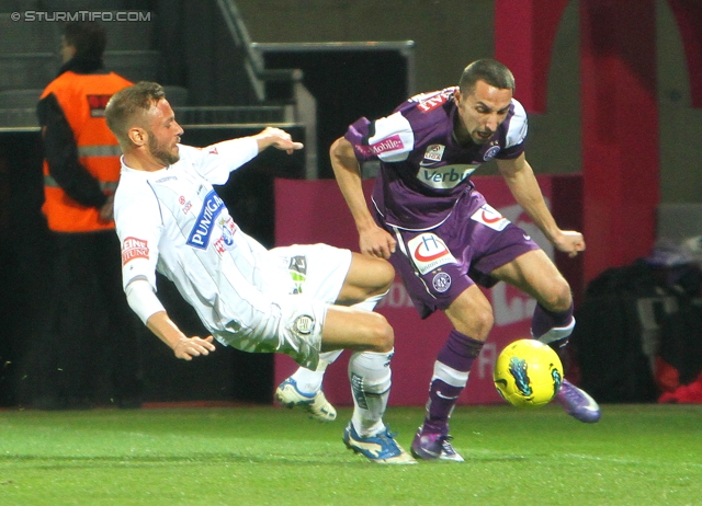 Austria Wien - Sturm Graz
Oesterreichische Fussball Bundesliga, 27. Runde,  FK Austira Wien - SK Sturm Graz, Franz-Horr-Stadion Wien, 24.03.2012. 

Foto zeigt Martin Ehrenreich (Sturm)
