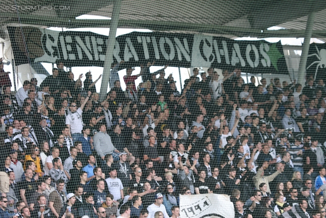 Sturm Graz - Ried
Oesterreichische Fussball Bundesliga, 28. Runde,  SK Sturm Graz - SV Ried, Stadion Liebenau Graz, 31.03.2012. 

Foto zeigt Fans von Sturm
