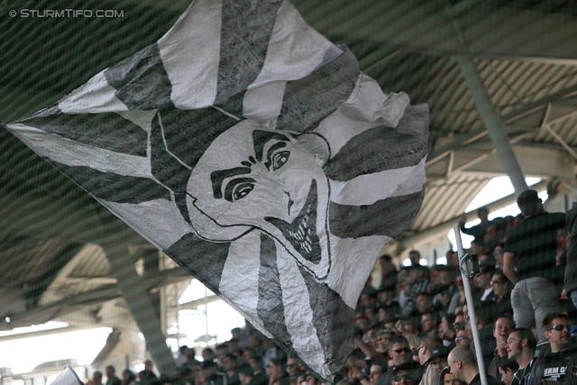 Sturm Graz - Ried
Oesterreichische Fussball Bundesliga, 28. Runde,  SK Sturm Graz - SV Ried, Stadion Liebenau Graz, 31.03.2012. 

Foto zeigt Fans von Sturm
