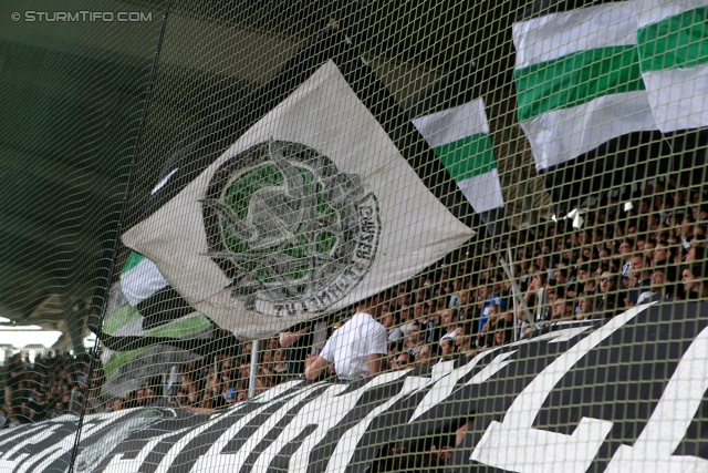 Sturm Graz - Ried
Oesterreichische Fussball Bundesliga, 28. Runde,  SK Sturm Graz - SV Ried, Stadion Liebenau Graz, 31.03.2012. 

Foto zeigt Fans von Sturm
