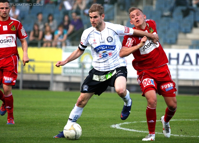 Sturm Graz - Ried
Oesterreichische Fussball Bundesliga, 28. Runde,  SK Sturm Graz - SV Ried, Stadion Liebenau Graz, 31.03.2012. 

Foto zeigt Manuel Weber (Sturm)
