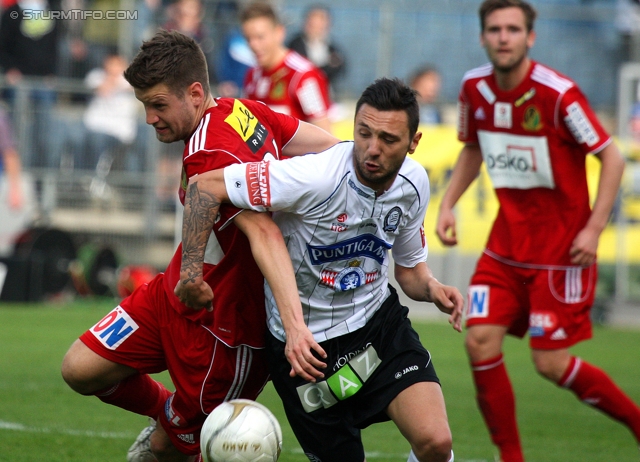 Sturm Graz - Ried
Oesterreichische Fussball Bundesliga, 28. Runde,  SK Sturm Graz - SV Ried, Stadion Liebenau Graz, 31.03.2012. 

Foto zeigt Darko Bodul (Sturm)
