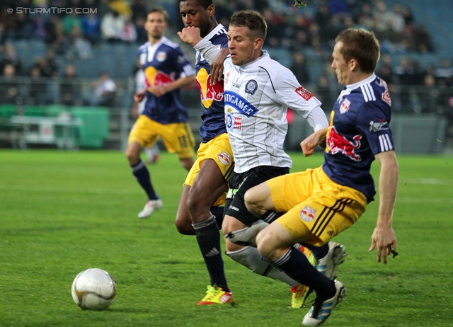 Sturm Graz - Salzburg
Oesterreichische Fussball Bundesliga, 30. Runde,  SK Sturm Graz - RB Salzburg, Stadion Liebenau Graz, 14.04.2012. 

Foto zeigt Christoph Kroepfl (Sturm)
